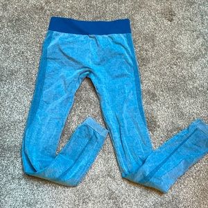 REPETTO seamless blue activewear legging XS